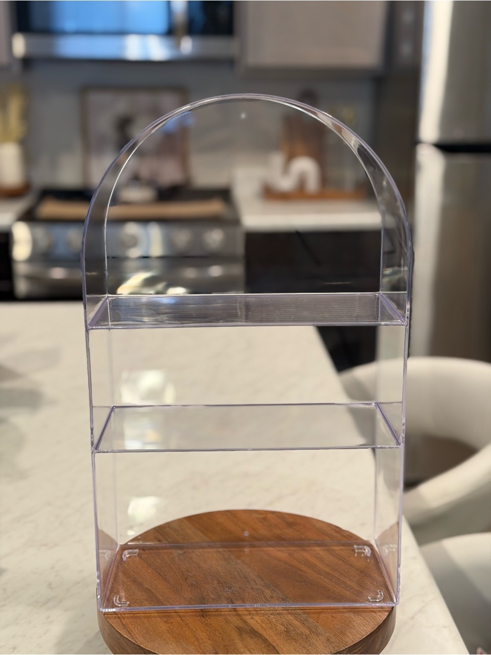 Clear Acrylic 3-Tier Organizer